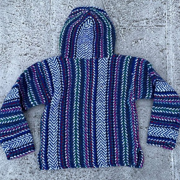 BAJA JOE Kids Jacket Hoodie Warm Winter Mexican Sweatshirt Size S kid - Picture 6 of 6